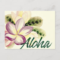 Vintag Plumeria Aloha