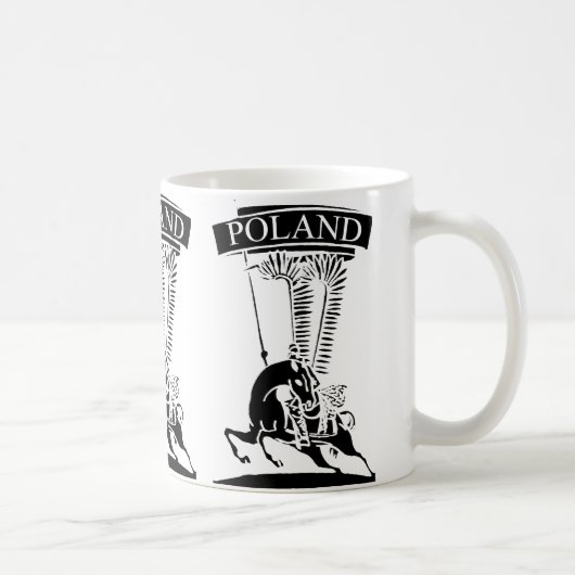 Vintag Polnisch Winged Hussar Kaffeetasse (Rechts)