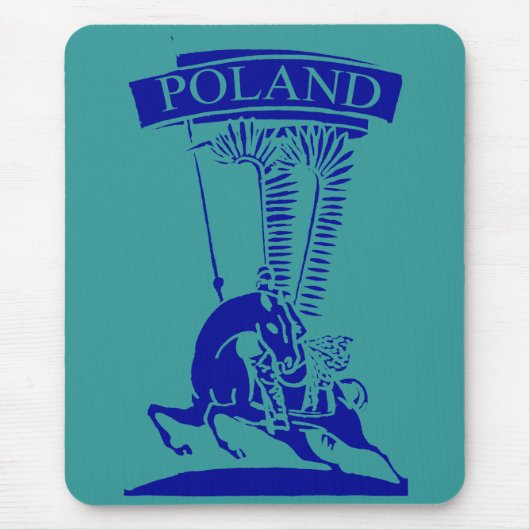 Vintag Polnisch Winged Hussar Mousepad (Vorne)