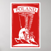 Vintag Polnisch Winged Hussar Poster (Vorne)