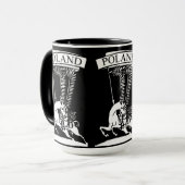Vintag Polnisch Winged Hussar Tasse (Vorderseite Links)