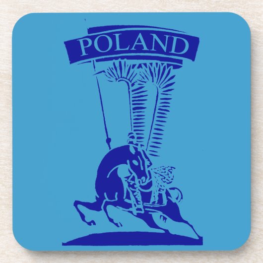 Vintag Polnisch Winged Hussar Untersetzer (Vorderseite)