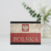 Vintag Polska Postkarte (Stehend Vorderseite)