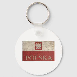 Vintag Polska Schlüsselanhänger