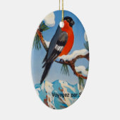 Vintag Pontresina Vacation Schweiz Tourismus Keramikornament (Rechts)