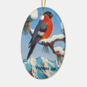 Vintag Pontresina Vacation Schweiz Tourismus Keramikornament (Links)