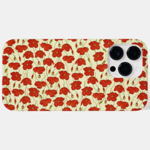 Vintag Poppies-Wallpaper Case-Mate iPhone Hülle