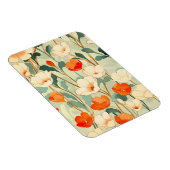 Vintag Poppy Blossom Magnet (Rechte Seite)
