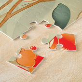 Vintag Poppy Blossom Puzzle (Seite)