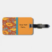 Vintag Poppy ~ Gepäckmarke Gepäckanhänger (Rückseite horizontal)