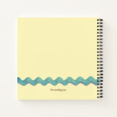 Vintag Poppy Notizblock (Rückseite)