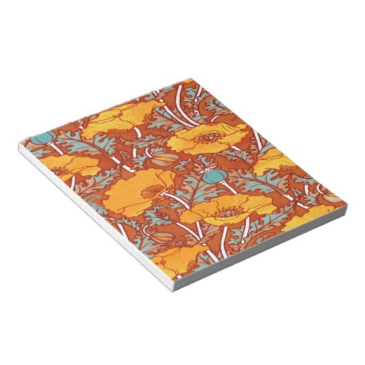 Vintag Poppy Notizblock (angewinkelt)