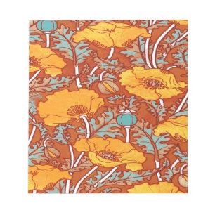 Vintag Poppy Notizblock