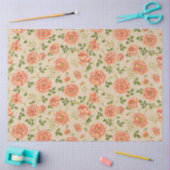 Vintag Populäre Rose Seidenpapier (Basteln)