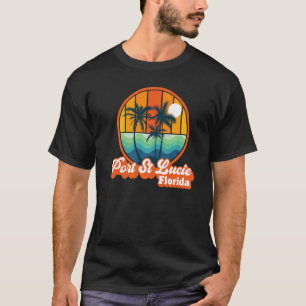 Vintag Port St Lucie Florida Sommer 90er Strand So T-Shirt