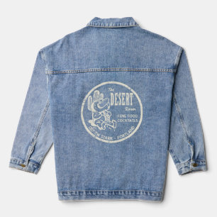 Vintag Portland Oregon Jeansjacke