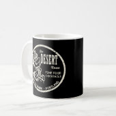 Vintag Portland Oregon Kaffeetasse (Vorderseite Links)