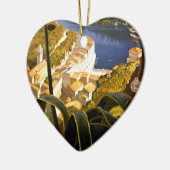 Vintag Portofino Italien Keramikornament (Links)