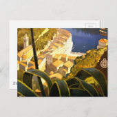 Vintag Portofino Italien Postkarte (Vorne/Hinten)
