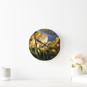 Vintag Portofino Italien Runde Wanduhr (Zuhause)