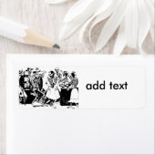 Vintag Posada Mexican Skeleton Dance (Insitu)