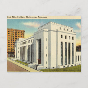 Vintag, Post, Chattanooga, Tennessee Postkarte
