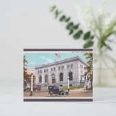 Vintag Post Office Mansfield Ohio Postkarte (Stehend Vorderseite)