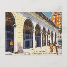 Vintag, Post, St. Petersburg, Florida Postkarte