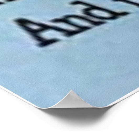 Vintag Poster (Ecke)