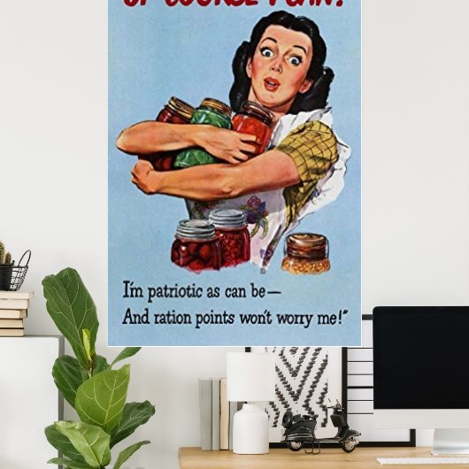 Vintag Poster (Heimbüro)