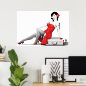 Vintag Poster (Heimbüro)