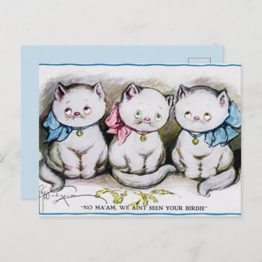 Vintag Postkarte (Vorne/Hinten)