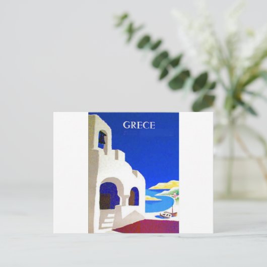 Vintag Postkarte (Stehend Vorderseite)