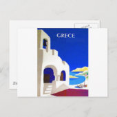 Vintag Postkarte (Vorne/Hinten)