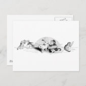 Vintag Postkarte (Vorne/Hinten)