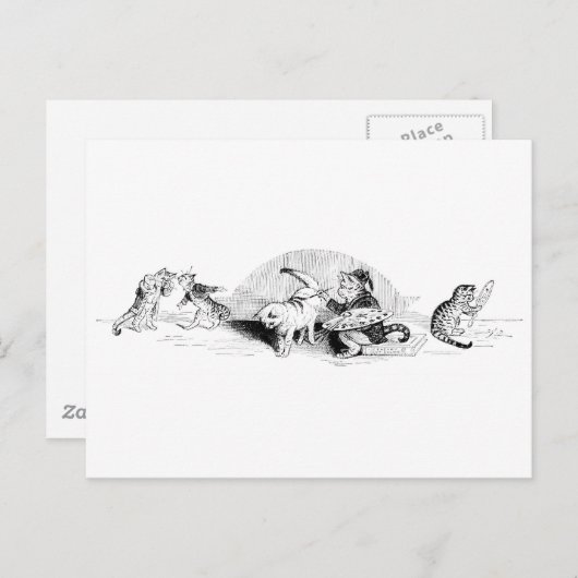 Vintag Postkarte (Vorne/Hinten)