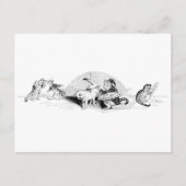 Vintag Postkarte (Vorderseite)