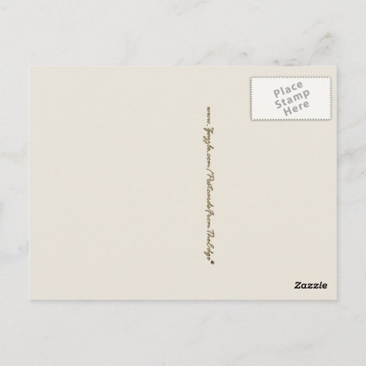 Vintag: Postkarte (Rückseite)