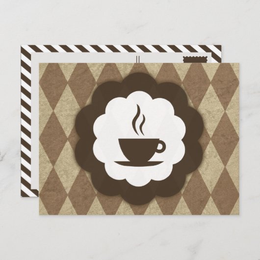 Vintag Postkarte (Vorne/Hinten)