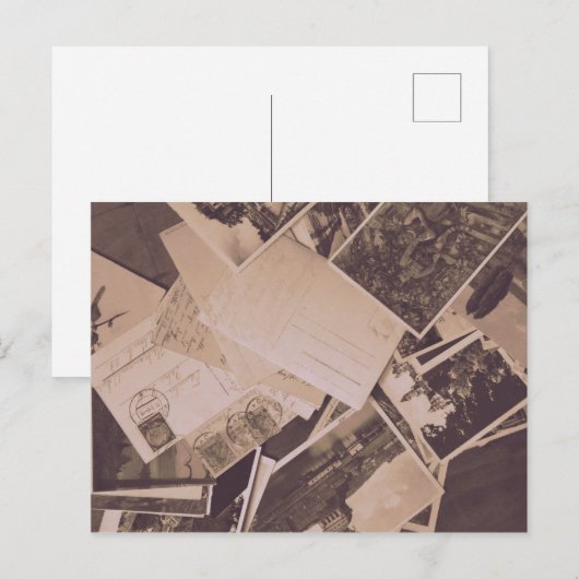 Vintag Postkarte (Vorne/Hinten)