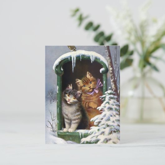 Vintag Postkarte (Stehend Vorderseite)