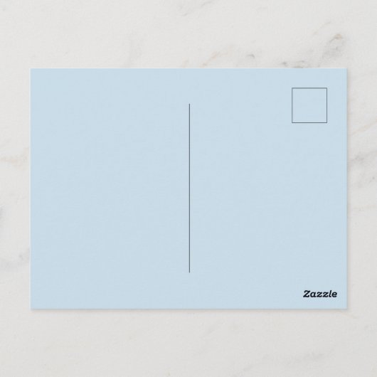 Vintag Postkarte (Rückseite)