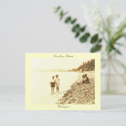 Vintag Postkarte (Stehend Vorderseite)