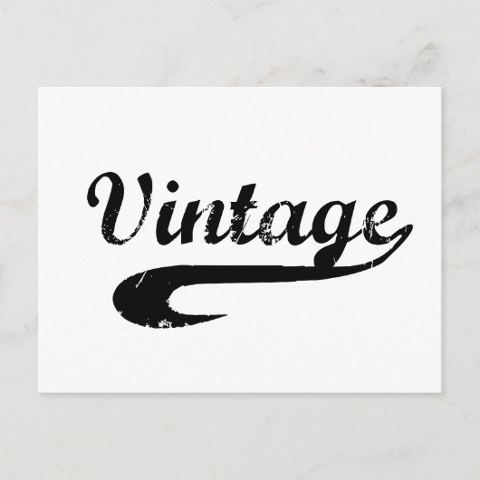 Vintag Postkarte (Vorderseite)