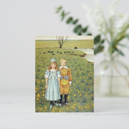 Vintag Postkarte (Stehend Vorderseite)