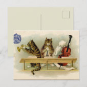 Vintag Postkarte (Vorne/Hinten)