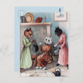 Vintag Postkarte (Vorne/Hinten)