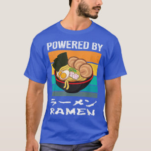 Vintag Powered by Ramen - Ramen Noodle Soup T-Shirt