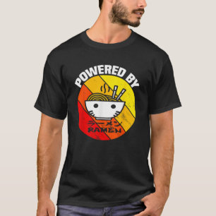 Vintag Powered by Ramen Ramen Noodle Soup T-Shirt