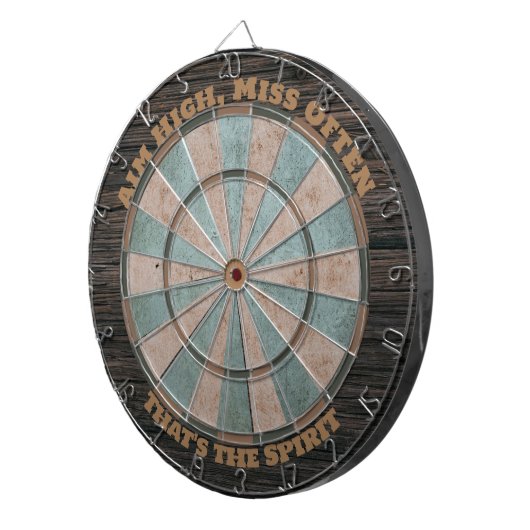Vintag Precision-Dartboard Dartscheibe (Vorderseite rechts)